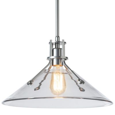 HBF2267290 Hubbardton Forge Henry Medium Glass Shade Pendant  sku HBF2267290