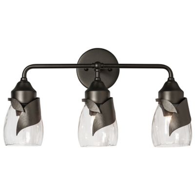 Hubbardton Forge Lapas 3-Light Vanity Light - Color: Bronze - Size: 3 light