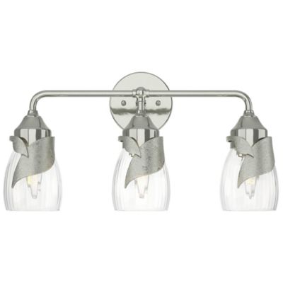 Hubbardton Forge Lapas 3-Light Vanity Light - Color: Silver - Size: 3 light