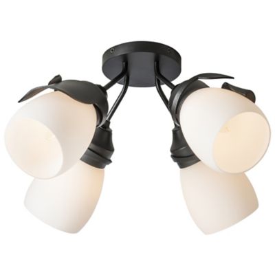 Hubbardton Forge Lapas 4-Light Semi-Flushmount Light - Color: Gold - Size: 