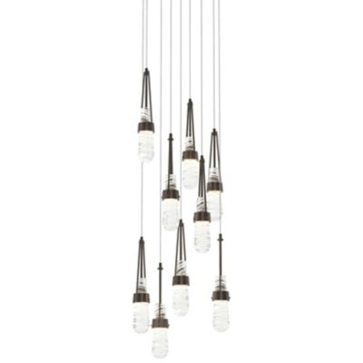 HBF2267485 Hubbardton Forge Link Blown Glass Round Multi-Ligh sku HBF2267485