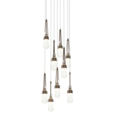 HBF2267470 Hubbardton Forge Link Blown Glass Round Multi-Ligh sku HBF2267470