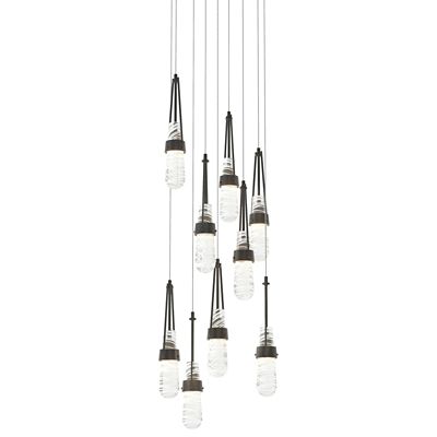 HBF2267464 Hubbardton Forge Link Blown Glass Round Multi-Ligh sku HBF2267464