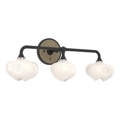 HBF2293982 Hubbardton Forge Ume 3-Light Curved Arm Vanity Lig sku HBF2293982