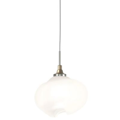 Hubbardton Forge Ume Low Voltage Mini Pendant Light - Color: White - Size: 