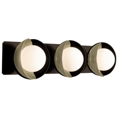 Hubbardton Forge Brooklyn Straight Double Shade Vanity Light - Color: Bronz