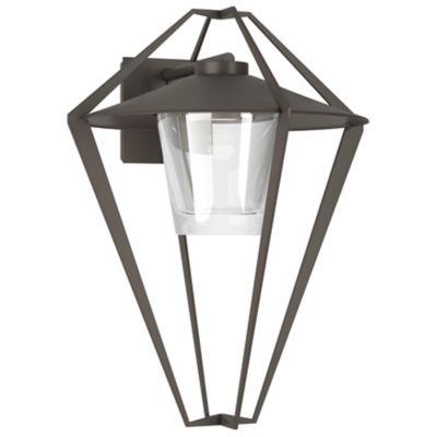 Hubbardton Forge Stellar Outdoor Wall Sconce - Color: Grey - Size: Large - 