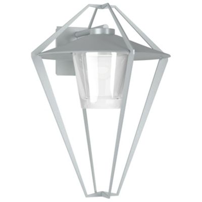 Hubbardton Forge Stellar Outdoor Wall Sconce - Color: Silver - Size: Large 