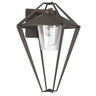 Hubbardton Forge Stellar Outdoor Wall Sconce - Color: Grey - Size: Small - 