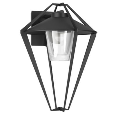 Hubbardton Forge Stellar Outdoor Wall Sconce - Color: Black - Size: Small -