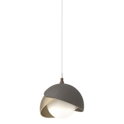 Hubbardton Forge Brooklyn Double Shade Low Voltage Mini Pendant Light - Col