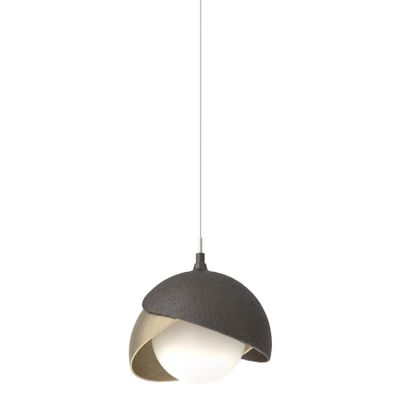 Hubbardton Forge Brooklyn Double Shade Low Voltage Mini Pendant Light - Col