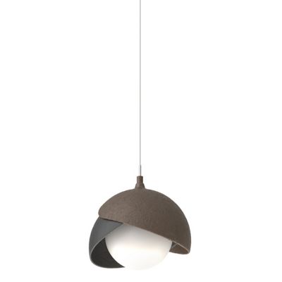 Hubbardton Forge Brooklyn Double Shade Low Voltage Mini Pendant Light - Col