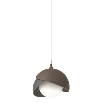 Hubbardton Forge Brooklyn Double Shade Low Voltage Mini Pendant Light - Col