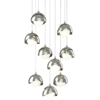 HBF2296033 Hubbardton Forge Brooklyn 9-Light Double Shade Rou sku HBF2296033