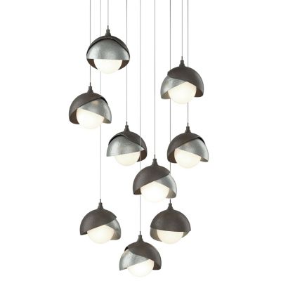 HBF2295935 Hubbardton Forge Brooklyn 9-Light Double Shade Rou sku HBF2295935