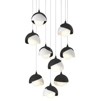 HBF2295897 Hubbardton Forge Brooklyn 9-Light Double Shade Rou sku HBF2295897