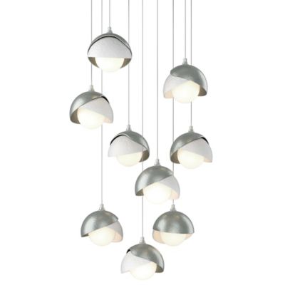 HBF2296056 Hubbardton Forge Brooklyn 9-Light Double Shade Rou sku HBF2296056