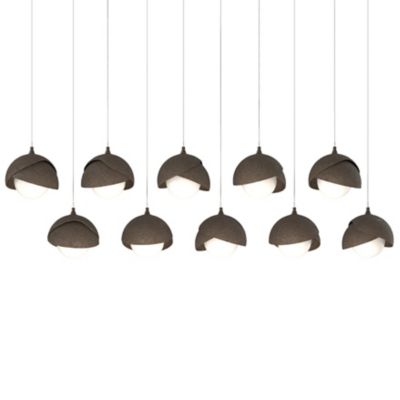 HBF2296082 Hubbardton Forge Brooklyn 10-Light Double Shade Re sku HBF2296082