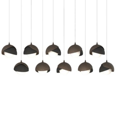 HBF2296080 Hubbardton Forge Brooklyn 10-Light Double Shade Re sku HBF2296080