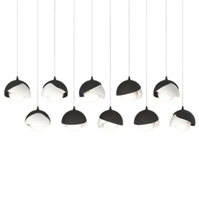 HBF2296077 Hubbardton Forge Brooklyn 10-Light Double Shade Re sku HBF2296077