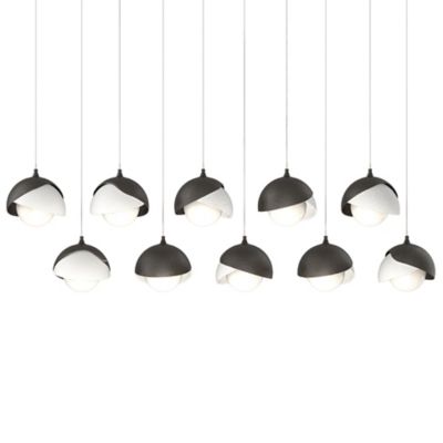 HBF2296178 Hubbardton Forge Brooklyn 10-Light Double Shade Re sku HBF2296178