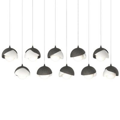 HBF2296157 Hubbardton Forge Brooklyn 10-Light Double Shade Re sku HBF2296157