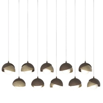 HBF2296091 Hubbardton Forge Brooklyn 10-Light Double Shade Re sku HBF2296091