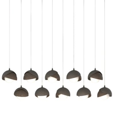 HBF2296101 Hubbardton Forge Brooklyn 10-Light Double Shade Re sku HBF2296101