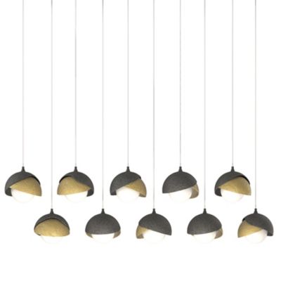 HBF2296145 Hubbardton Forge Brooklyn 10-Light Double Shade Re sku HBF2296145