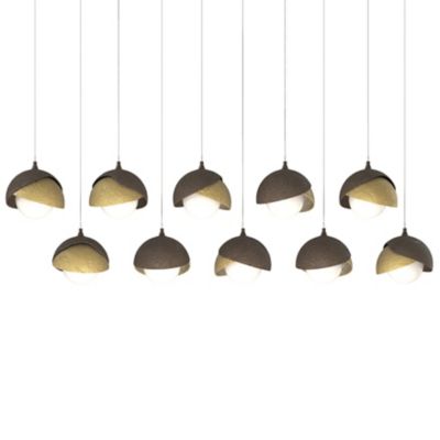 HBF2296086 Hubbardton Forge Brooklyn 10-Light Double Shade Re sku HBF2296086