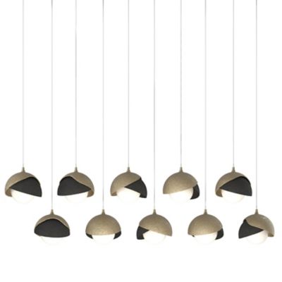 HBF2296179 Hubbardton Forge Brooklyn 10-Light Double Shade Re sku HBF2296179