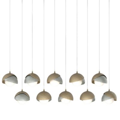 HBF2296195 Hubbardton Forge Brooklyn 10-Light Double Shade Re sku HBF2296195