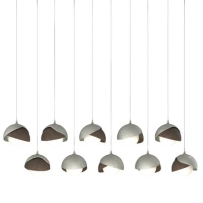 HBF2296201 Hubbardton Forge Brooklyn 10-Light Double Shade Re sku HBF2296201