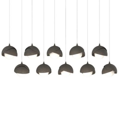 HBF2296104 Hubbardton Forge Brooklyn 10-Light Double Shade Re sku HBF2296104