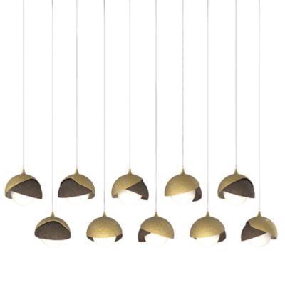 HBF2296121 Hubbardton Forge Brooklyn 10-Light Double Shade Re sku HBF2296121