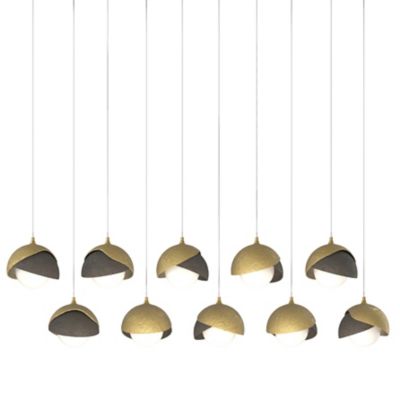 HBF2296123 Hubbardton Forge Brooklyn 10-Light Double Shade Re sku HBF2296123