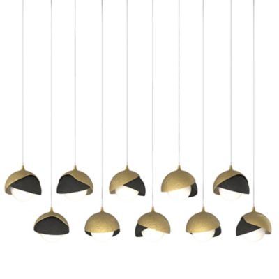 HBF2296119 Hubbardton Forge Brooklyn 10-Light Double Shade Re sku HBF2296119