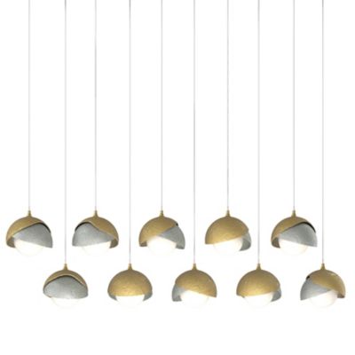 HBF2296135 Hubbardton Forge Brooklyn 10-Light Double Shade Re sku HBF2296135