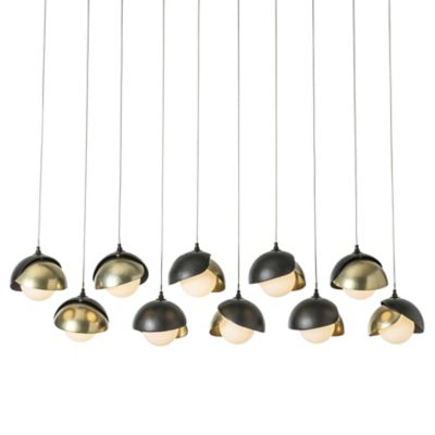 HBF2296065 Hubbardton Forge Brooklyn 10-Light Double Shade Re sku HBF2296065