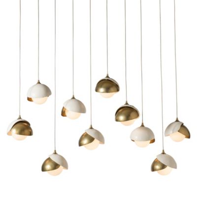 HBF2296137 Hubbardton Forge Brooklyn 10-Light Double Shade Re sku HBF2296137