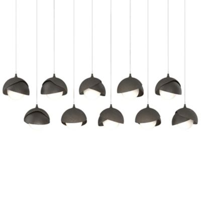 HBF2296110 Hubbardton Forge Brooklyn 10-Light Double Shade Re sku HBF2296110