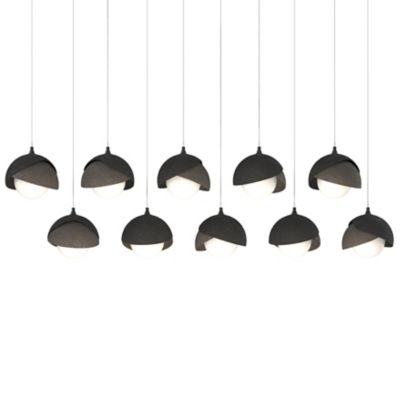 HBF2296064 Hubbardton Forge Brooklyn 10-Light Double Shade Re sku HBF2296064