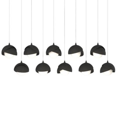 HBF2296060 Hubbardton Forge Brooklyn 10-Light Double Shade Re sku HBF2296060