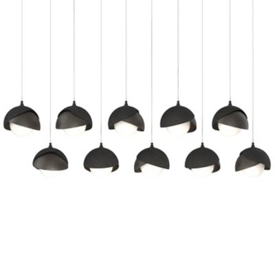 HBF2296070 Hubbardton Forge Brooklyn 10-Light Double Shade Re sku HBF2296070