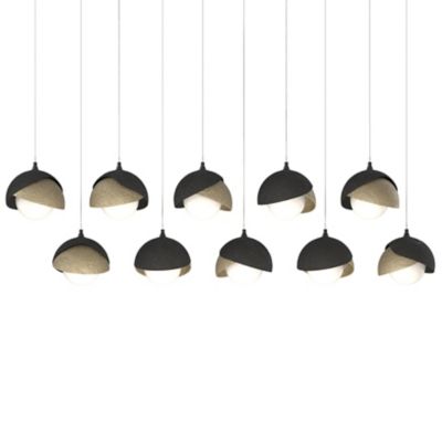 HBF2296072 Hubbardton Forge Brooklyn 10-Light Double Shade Re sku HBF2296072