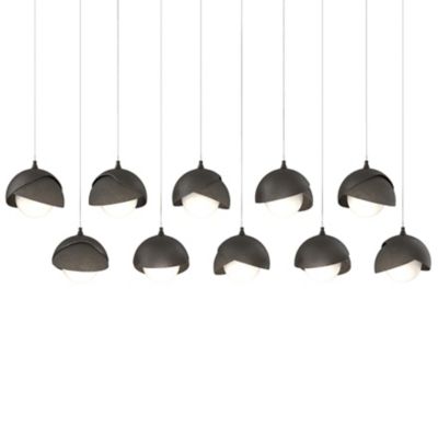 HBF2296164 Hubbardton Forge Brooklyn 10-Light Double Shade Re sku HBF2296164