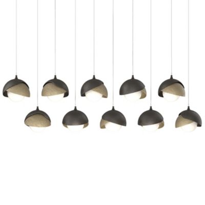 HBF2296172 Hubbardton Forge Brooklyn 10-Light Double Shade Re sku HBF2296172