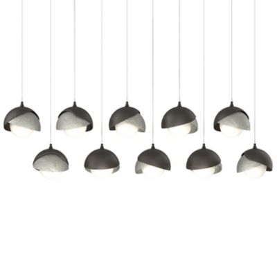 HBF2296174 Hubbardton Forge Brooklyn 10-Light Double Shade Re sku HBF2296174