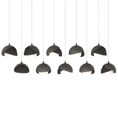 HBF2296140 Hubbardton Forge Brooklyn 10-Light Double Shade Re sku HBF2296140